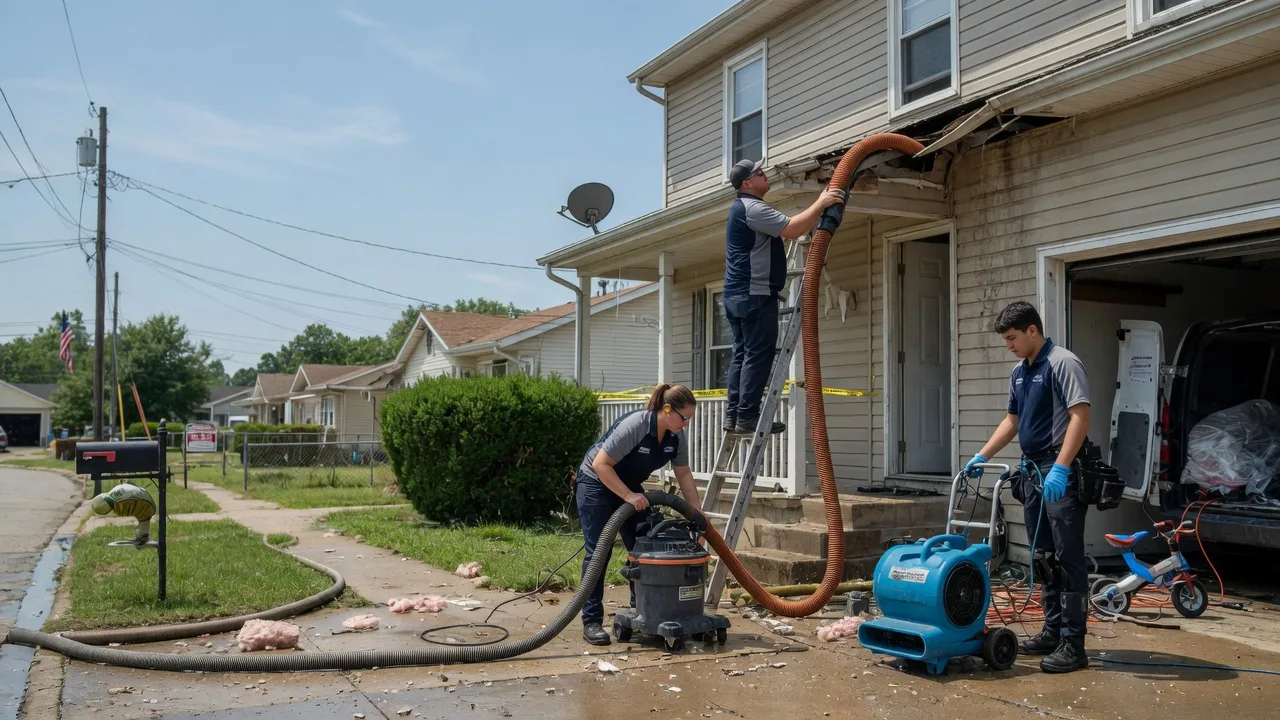 Water Damage Restoration in Iowa, LA near me